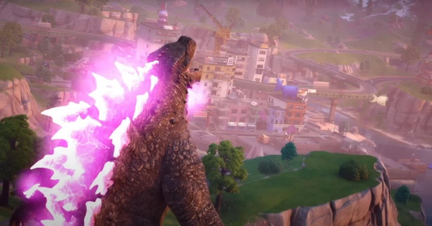 В трейлерах новой главы Fortnite показали Годзиллу и Бэймакса из «Города героев»