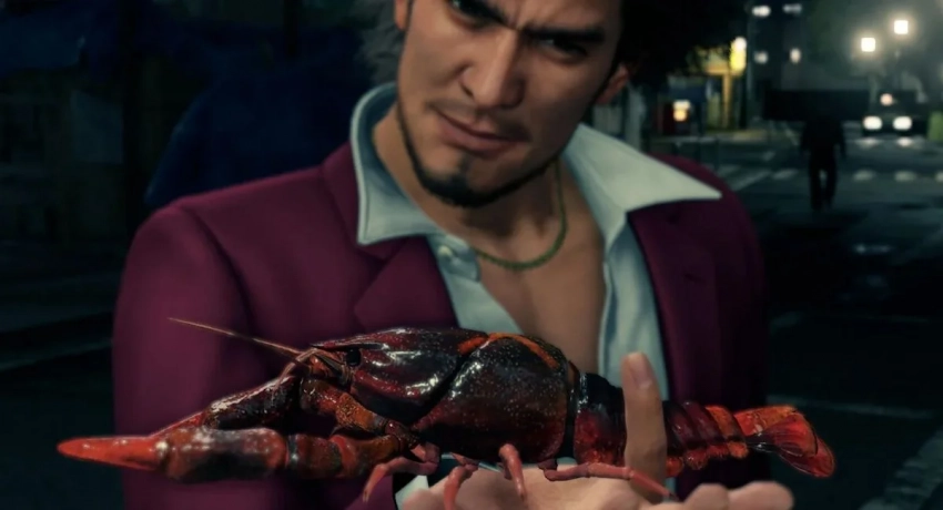 Итибан Касуга и его лобстер стали бонусом предзаказа Like a Dragon: Pirate Yakuza in Hawaii