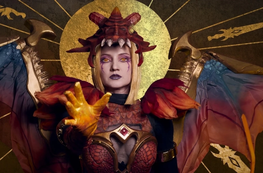 Косплеер показала убийцу драконов Кейл из League of Legends