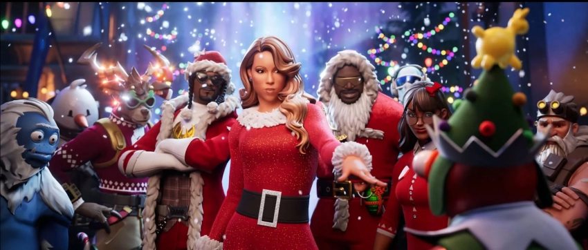 Звездой зимнего фестиваля Fortnite стала Мэрайя Кери