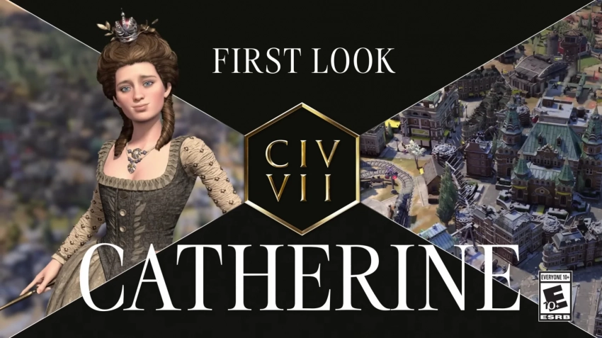 Разработчики Civilization 7 представили трейлер императрицы Екатерины Великой