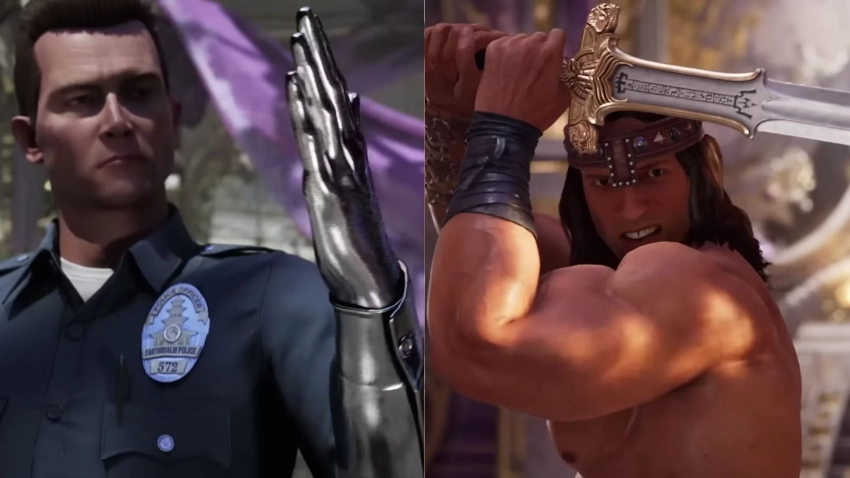 Разработчики Mortal Kombat 1 показали Терминатора Т-1000 и Конана-варвара