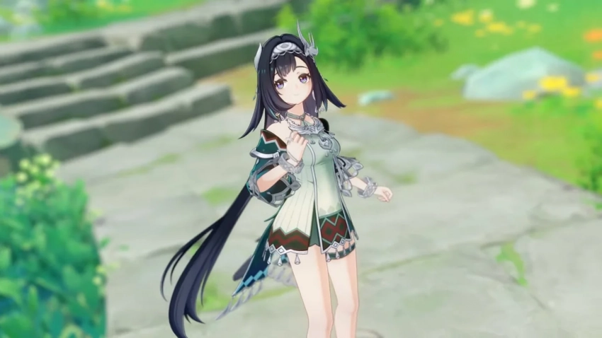 В свежем ролике Genshin Impact показали способности Лань Янь