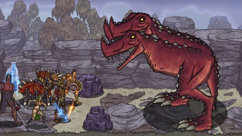 Брутальный инди Beat’em’Up King’s Blade возвращает дух фэнтези 80х