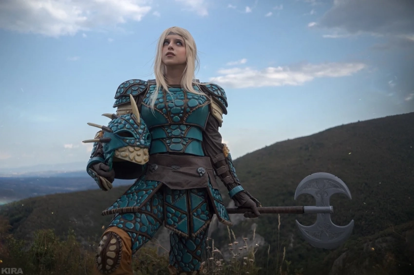 Косплеер показала Астрид из третьей части «Как приручить дракона?»