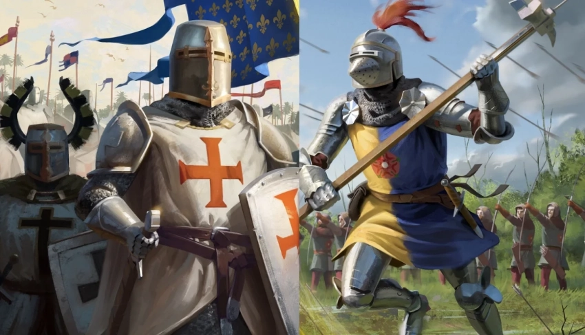 Age of Empires 4 получит DLC «Рыцари креста и розы» с двумя знаменитыми армиями этой весной