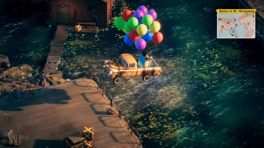 Курьер уже в пути: Konami представила геймплейный трейлер Deliver At All Costs