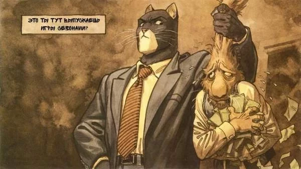 «Блэксэд»: Нуарный детектив с антропоморфными героями – Портал статей