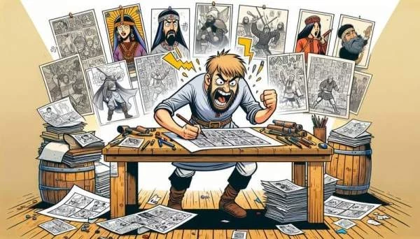 От наброска до шедевра: Процесс создания современного комикса – Портал статей