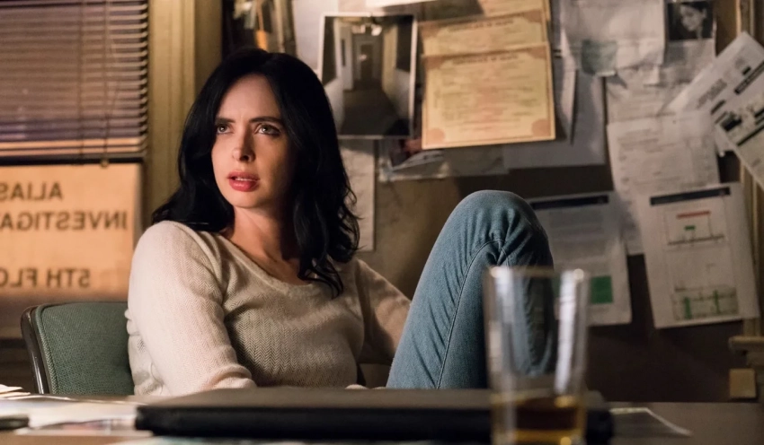 Кристен Риттер играет Джессику Джонс в 2-м сезоне сериала «Сорвиголове: Рождённый заново»