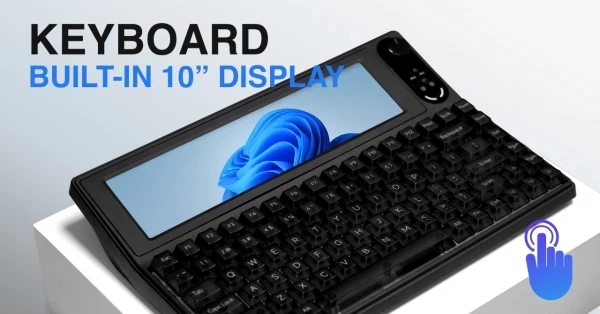 Мы встроим тебе экран в клавиатуру: представлена VisionBoard с 10″ экраном – Портал статей