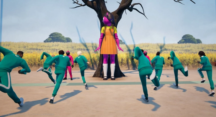 В редакторе Fortnite появилась возможность создавать «Игры в кальмара»