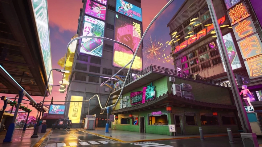 Популярная карта «Мегаполис» вернётся в Fortnite в обновлении для Blitz Royale