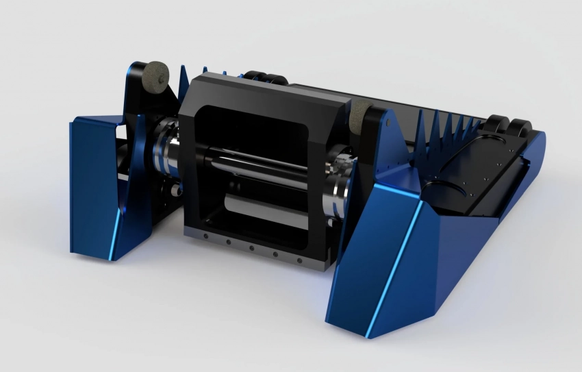 В Москве построили «ЕЖК» — шипастого робота с вращающимся модулем
