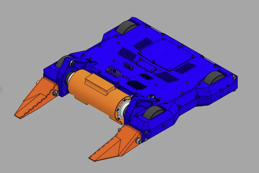 Московская команда представила «Буревестника» — стремительного робота со спиннером на 13000 оборотов